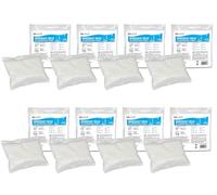 Invest 8 bolsas de recambio para deshumidificador, granulado de 250 g, paquete de recarga en bolsa de fieltro, deshumidificador para cocina, baño, camper, absorción de humedad sin electricidad,