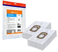 Invest - Bolsas de repuesto para aspiradora compatibles con Rowenta ZR2005XX / 2007XX, Silence Force RO 6300, EA - 6399 EA, Silence Force RO 6400 EA - 6499 EA - Blanco, 20 unidades