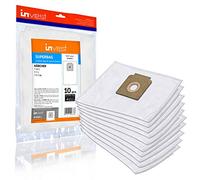 Invest - Bolsas para aspiradora, bolsas de filtro compatibles con Kärcher: 6.904-333.0, 6.904-084.0 T 10/1, T 7/1, T 9/1 Bp, T 12/1, T12/1 Adv, T 12/1 eco!efficiency - Bolsas de repuesto, color blanco