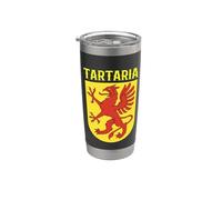 Investiga Tartaria y la inundación de lodo para los amantes de la tartaria Vaso térmico de acero inoxidable de doble pared