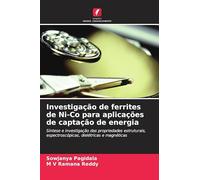 Investigação de ferrites de Ni-Co para aplicações de captação de energia: Síntese e investigação das propriedades estruturais, espectroscópicas, dielétricas e magnéticas