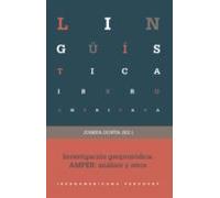 Investigacion Geoprosodica: Amper: Analisis Y Retos
