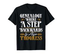 Investigación Historiador de Anclería Genealogía del Progreso del Árbol Genealogía Camiseta