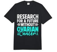 Investigación para un Futuro sin cáncer de Ovario Cáncer de Ovario Comfort Colors Adult Heavyweight T-Shirt