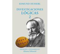 Investigaciones lógicas, 2 (El libro universitario - Ensayo)
