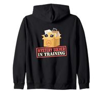 Investigador de capacitación de Detectives Top Secret Mystery Solver Sudadera con Capucha