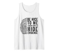 Investigador de Ciencias forenses Divertidas, Trabajo científico forense Camiseta sin Mangas