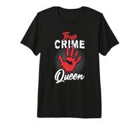 Investigador de Escena de la Reina del Crimen Verdadero CSI Camiseta Premium