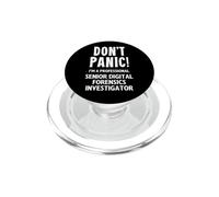 Investigador forense Digital Senior PopSockets PopGrip para MagSafe