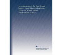 Investigation of the Salt Chuck copper mine, Kasaan Peninsula, Prince of Wales Island, southeastern Alaska