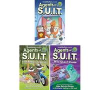 InvestiGators: Agents of S.U.I.T. Series - Juego de colección de 3 libros (Agents of S.U.I.T., From Badger to Worse, Wild Ghost Chase)