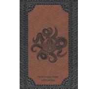 Investigator's Notebook: 200 Page lined Journal. Lovecraftian Horror Notebook