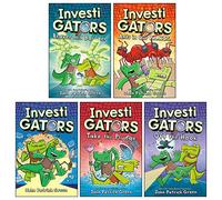 InvestiGators Series 5 Books Collection Set By John Patrick Green (InvestiGators, Take the Plunge, Off the Hook, Ants in Our P.A.N.T.S. & Braver and Boulder)