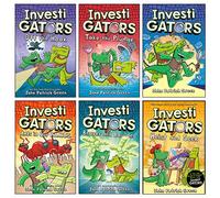 InvestiGators Series 6 Books Collection Set By John Patrick Green (Off the Hook, Braver and Boulder, Heist and Seek [Hardcover] & More!)