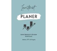 Investment Planer: DEINE ÜBERSICHT FÜR DEIN PORTFOLIO (Aktien, ETF´s & Krypto)