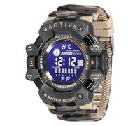 INVICTA Activa x Digital ACW8050MC-001 Reloj para Hombre - Impermeable - Digital - Movimiento Cuarzo - plastico con Esfera Negro - 50mm