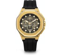 INVICTA Akula 49142 Reloj para Hombre - Impermeable - Analógico - Movimiento Cuarzo - Acero Inoxidable con Esfera Rosa - 50mm