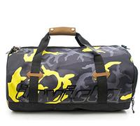 Invicta Bolsa Gym - Quick Case - Duffle Easy Way, Camuflaje Negra y Amarilla - Bolsa Deporte Gimnasio, de Fitness, Hombre y Mujer, Gym, Bolsa de Viaje, Camuflaje Negra y Amarilla