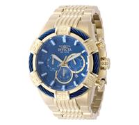 INVICTA Bolt 49904 Reloj para Hombre - Impermeable - Analógico - Movimiento Cuarzo - Acero Inoxidable con Esfera Negro - 51mm