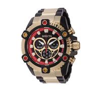 INVICTA Coalition Forces 46653 Reloj para Hombre - Impermeable - Analógico - Movimiento Cuarzo - Acero Inoxidable con Esfera Negro - 56mm