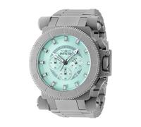 INVICTA Coalition Forces 48220 Reloj para Hombre - Impermeable - Analógico - Movimiento Cuarzo - Titanio con Esfera Rojo - 51mm