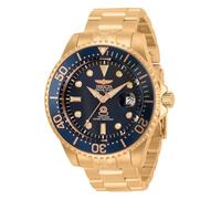 INVICTA Grand Diver 33316 Reloj para Hombre - Impermeable - Analógico - Movimiento Automático - Acero Inoxidable con Esfera Azul - 47mm