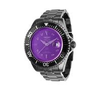 INVICTA Grand Diver 35088 Reloj para Hombre - Impermeable - Analógico - Movimiento Automático - Acero Inoxidable con Esfera Negro - 47mm