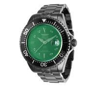 INVICTA Grand Diver 35090 Reloj para Hombre - Impermeable - Analógico - Movimiento Automático - Acero Inoxidable con Esfera Negro - 47mm