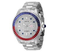 INVICTA Grand Diver 46635 Reloj para Hombre - Impermeable - Analógico - Movimiento Automático - Acero Inoxidable con Esfera Plata - 47mm