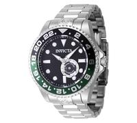 INVICTA Grand Diver 47296 Reloj para Hombre - Impermeable - Analógico - Movimiento Automático - Acero Inoxidable con Esfera Negro - 47mm