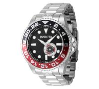 INVICTA Grand Diver 47297 Reloj para Hombre - Impermeable - Analógico - Movimiento Automático - Acero Inoxidable con Esfera Negro - 47mm