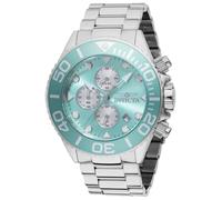 INVICTA Grand Diver 48583 Reloj de Hombre - Movimiento de Cuarzo - Acero Inoxidable con Esfera Azul - 52 mm