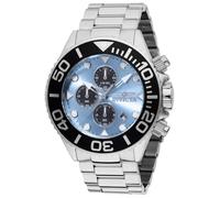 INVICTA Grand Diver 48584 Reloj de Hombre - Movimiento de Cuarzo - Acero Inoxidable con Esfera Azul - 52 mm