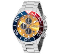 INVICTA Grand Diver 48585 Reloj de Hombre - Movimiento de Cuarzo - Acero Inoxidable con Esfera Amarilla - 52 mm