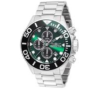 INVICTA Grand Diver 48586 Reloj de Hombre - Movimiento de Cuarzo - Acero Inoxidable con Esfera Verde - 52 mm