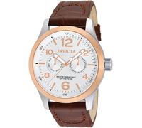 INVICTA I-Force 13010 Reloj para Hombre - Impermeable - Analógico - Movimiento Cuarzo - Acero Inoxidable con Esfera Plata - 48mm