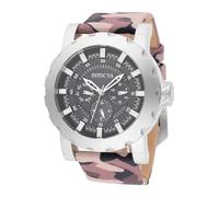 INVICTA I-Force 47582 Reloj de Hombre - Movimiento de Cuarzo - Acero Inoxidable con Esfera Negra - 46 mm