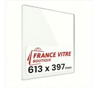Invicta - Invicta - Insert de estufa de madera (667544, inserto-700, derecha, 613 x 397 x 4 mm)