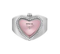 INVICTA Mini 49571 Reloj para Mujer - Impermeable - Analógico - Movimiento Cuarzo - Acero Inoxidable con Esfera Verde - 18mm