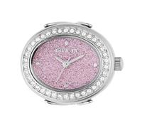 INVICTA Mini Ring Watch 49595 Reloj para Mujer - Impermeable - Analógico - Movimiento Cuarzo - Acero Inoxidable con Esfera Azul - 24mm