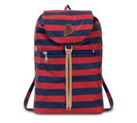 Invicta MINISAC HERITAGE VINTAGE, bicolor Rojo y Azul- Mochila de Negocio, Trabajo, Diario, Viaje, Escolares, para hombres, mujeres y adolescentes - Mochila Plegable Ultraligera