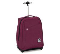 Invicta Mochila con Ruedas Trolley Benin II Recycled, Púrpura - Mochila 2 en 1, Mochila Escolar con Carro - Bolso Escolar Niñas y Adolescentes - Bolsillo Interior para Portátil - Mochila Viaje