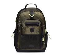 Invicta Mochila de oficina Freeact Camo, verde, Icon, mochila con bolsillo para PC de 15,6 pulgadas, bolsillo porta botella y bolsillo con organizador, viaje, trabajo, para hombre y mujer, verde