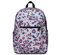 Invicta Mochila Doble Compartamiento JELEK BACKPACK FANTASY GRS, Blanco - Mochila Trabajo, Diario, Viaje, Escolares, Escuela Secundaria, Colegio, Universidad, para hombres, mujeres y adolescentes
