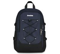 Invicta Mochila escolar Act Plus, azul, 29 L, doble compartimento, bolsillo interior con organizador, bolsillos laterales para botellas, compartimento interior para PC, escuela media y superior, niño