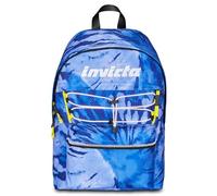 Invicta - Mochila Escolar Americana Fantasy, Azul, con Compartimento para Ordenador o Tablet, Mochila Superior, Universidad y Viaje, para Chico y Hombre, Inserciones Reflectantes, Turquesa, Talla