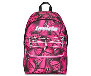 Invicta - Mochila escolar americana Fantasy, violeta, mono compartimento con bolsillo para PC o tableta, superiores, universidad y viaje, niña mujer, inserciones reflectantes, violeta, Talla única,