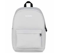 Invicta Mochila escolar Carlson, gris brillante, mono compartimento con bolsillo para PC y bolsillo para botella, 24 l, escuela secundaria y superior, mochila para niña, gris, Talla única