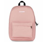 Invicta Mochila escolar Carlson, rosa brillante, mono compartimento con bolsillo para PC y bolsillo para botella, 24 l, escuela secundaria y superior, mochila para niña
