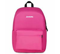 Invicta Mochila escolar Carlson, rosa, mono compartimento con bolsillo para PC y bolsillo para botella, 24 l, escuela media y superior, mochila para niña